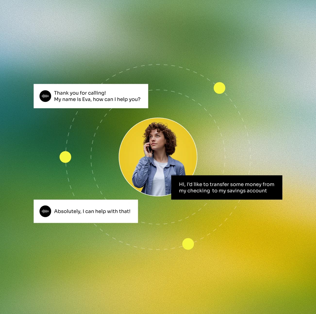AI Voice visualization