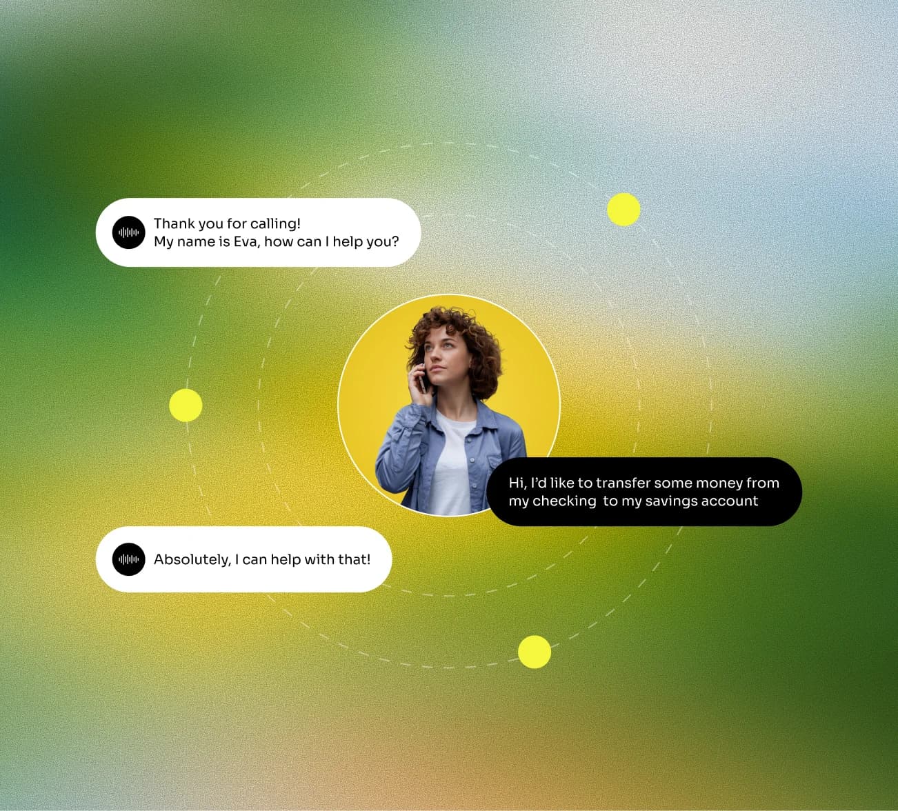 AI Voice visualization